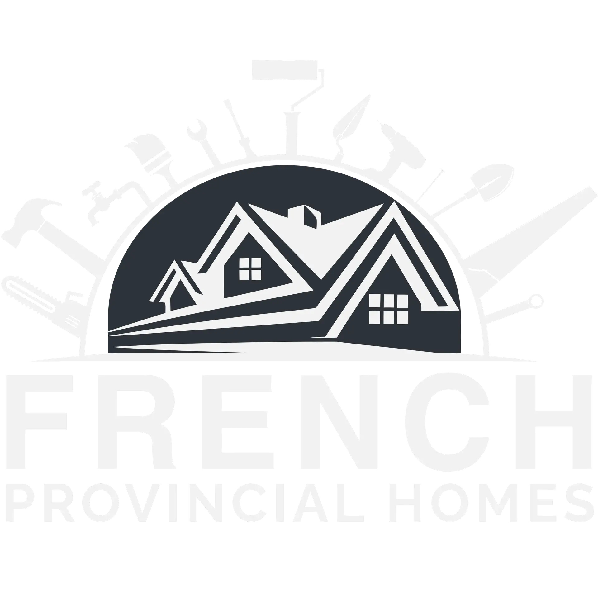 Logo - White Text and White Tools